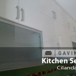 pintu kaca kitchen set - gavin