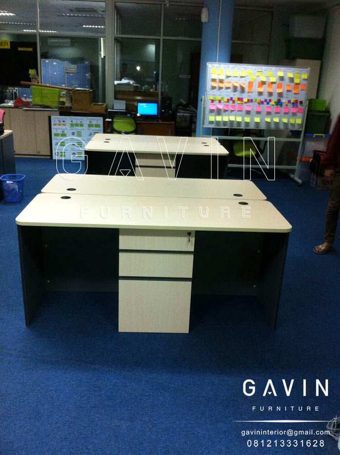 jual meja kantor custom  harga murah by gavin Kitchen set 