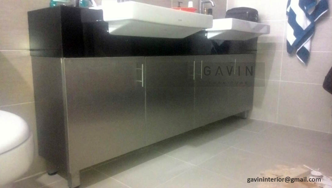  lemari  wastafel  custom by gavin Kitchen set minimalis  Lemari  pakaian custom HPL duco dan 