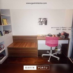 bench storage minimalis untuk belajar Gavin by Portu