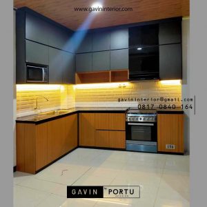 Kitchen Set Tangerang Desain Minimalis FInishing HPL id4773pt